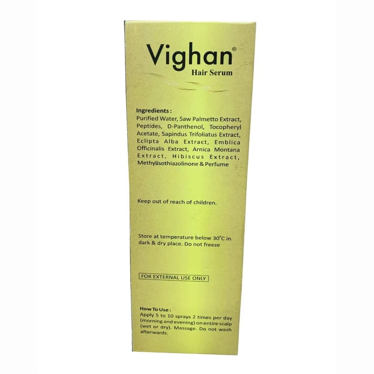 Vighan - Bottle of 100ml Hair Serum