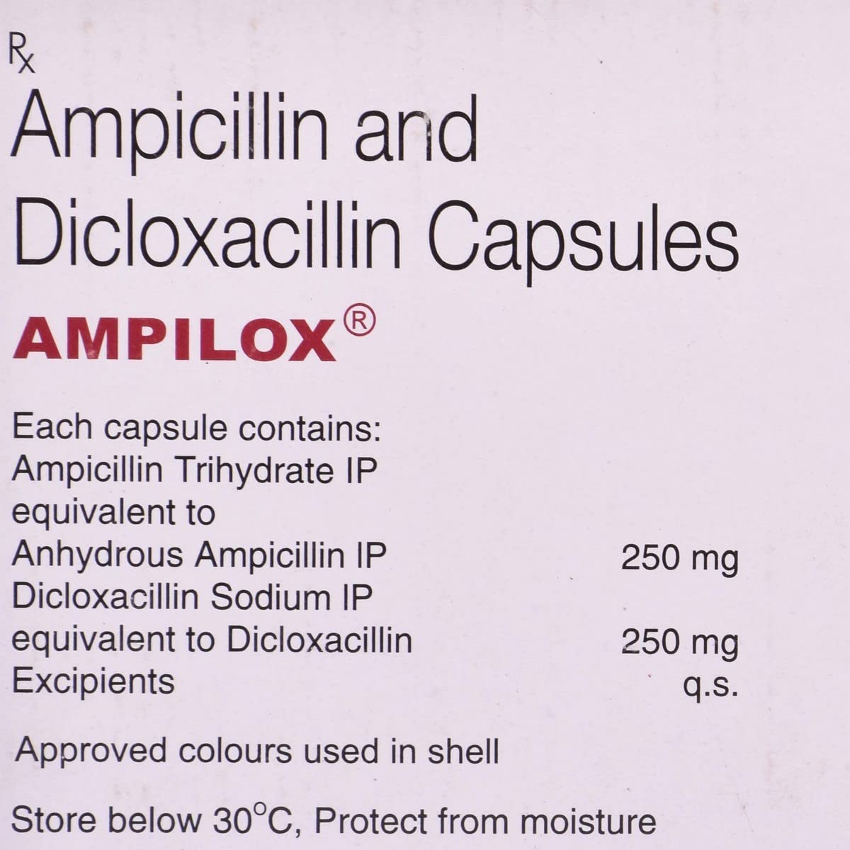 Ampilox - Strip of 10 Capsules