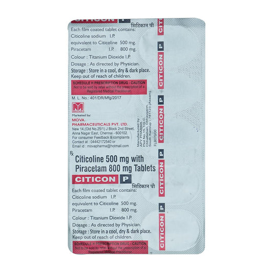 CITICON P - Strip of 10 Tablets