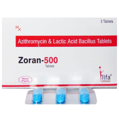 Zoran - 500mg - Strip of 3 Tablets