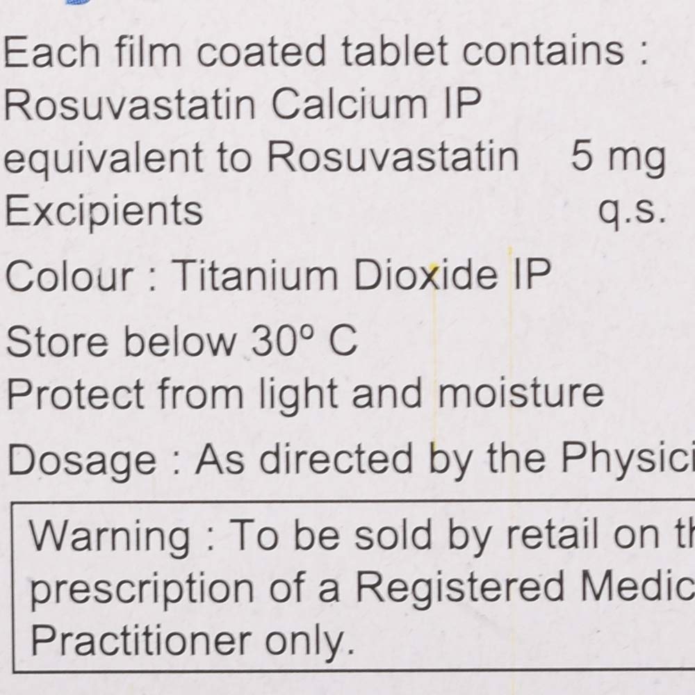 Zyrova 5 - Strip of 10 Tablets