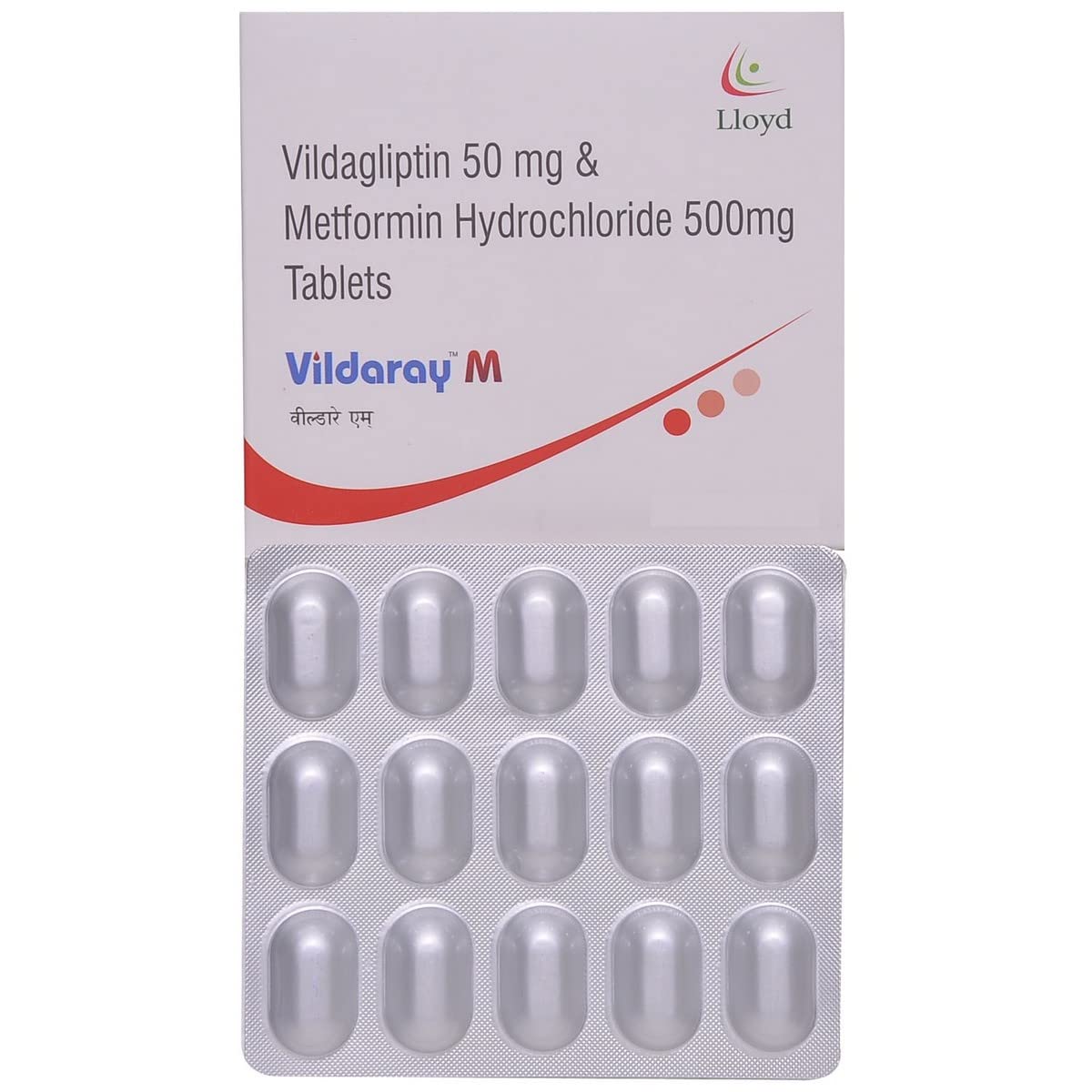 Vildaray M 50/500MG - Strip of 15 Tablets