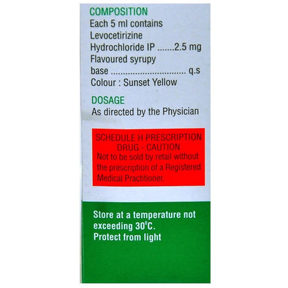 1-Al 2.5mg/5ml - Bottle of 30ml Syrup