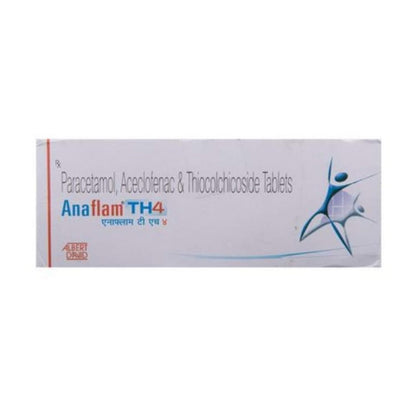 Anaflam TH 4 - Strip of 10 Tablets