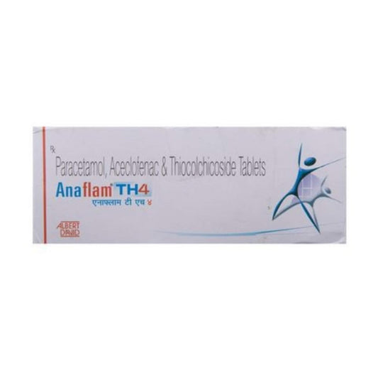 Anaflam TH 4 - Strip of 10 Tablets