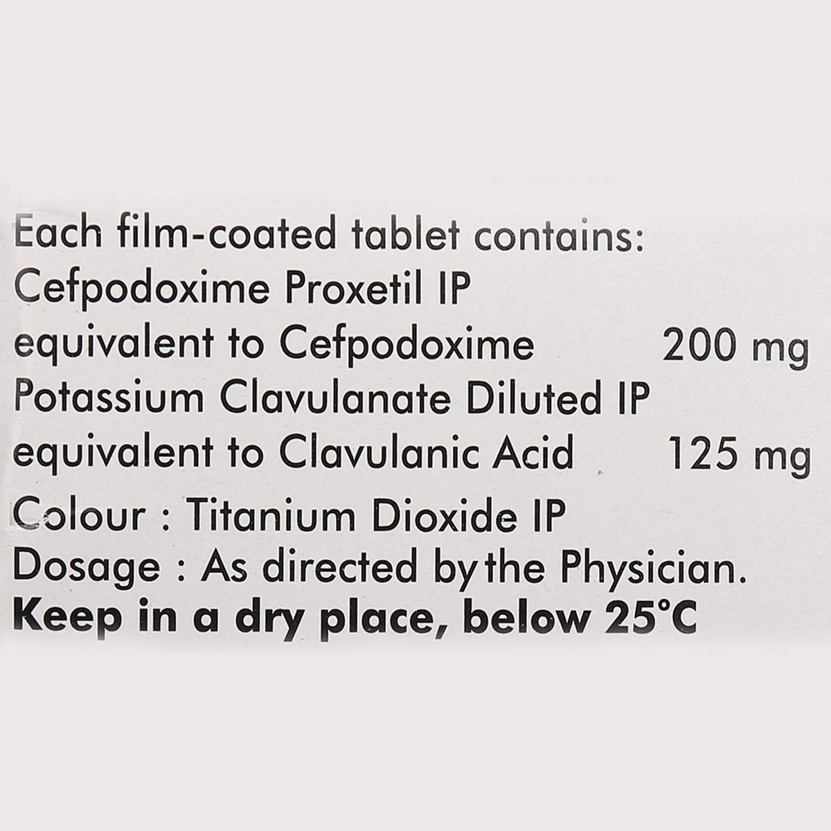 Microcef CV 200 Tablet 10's