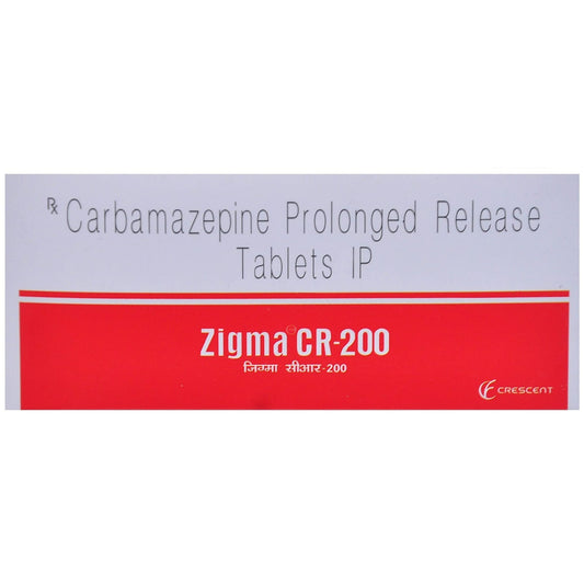 Zigma CR 200 MG - Strip of 10 Tablets