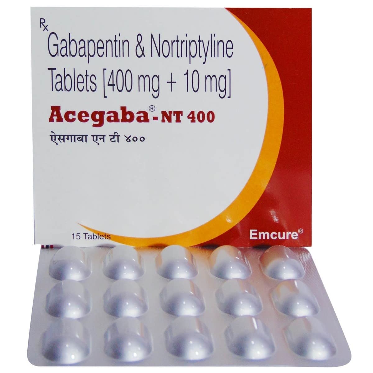 Acegaba NT 400MG - Strip of 15 Tablets