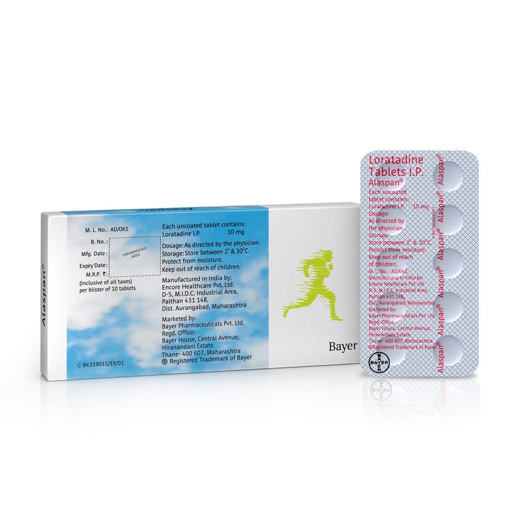 Alaspan 10mg - Strip of 10 Tablets