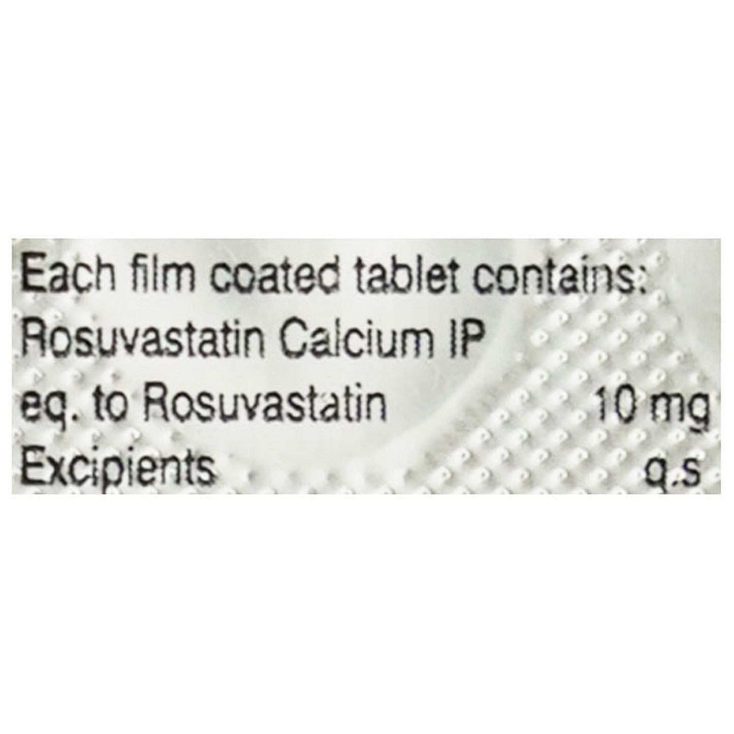 Rosunova 10 mg - Strip of 10 Tablets