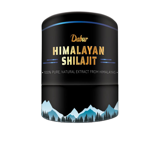 Dabur Himalayan Shilajit Resin - 15g | 100% Pure Shilajit | Boosts Stamina And Energy | Builds Immunity