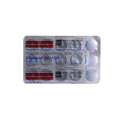 Vilpower OD-100 - Strip of 15 Tablets