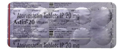 ASTIN 20 MG - Strip of 10 Tablets