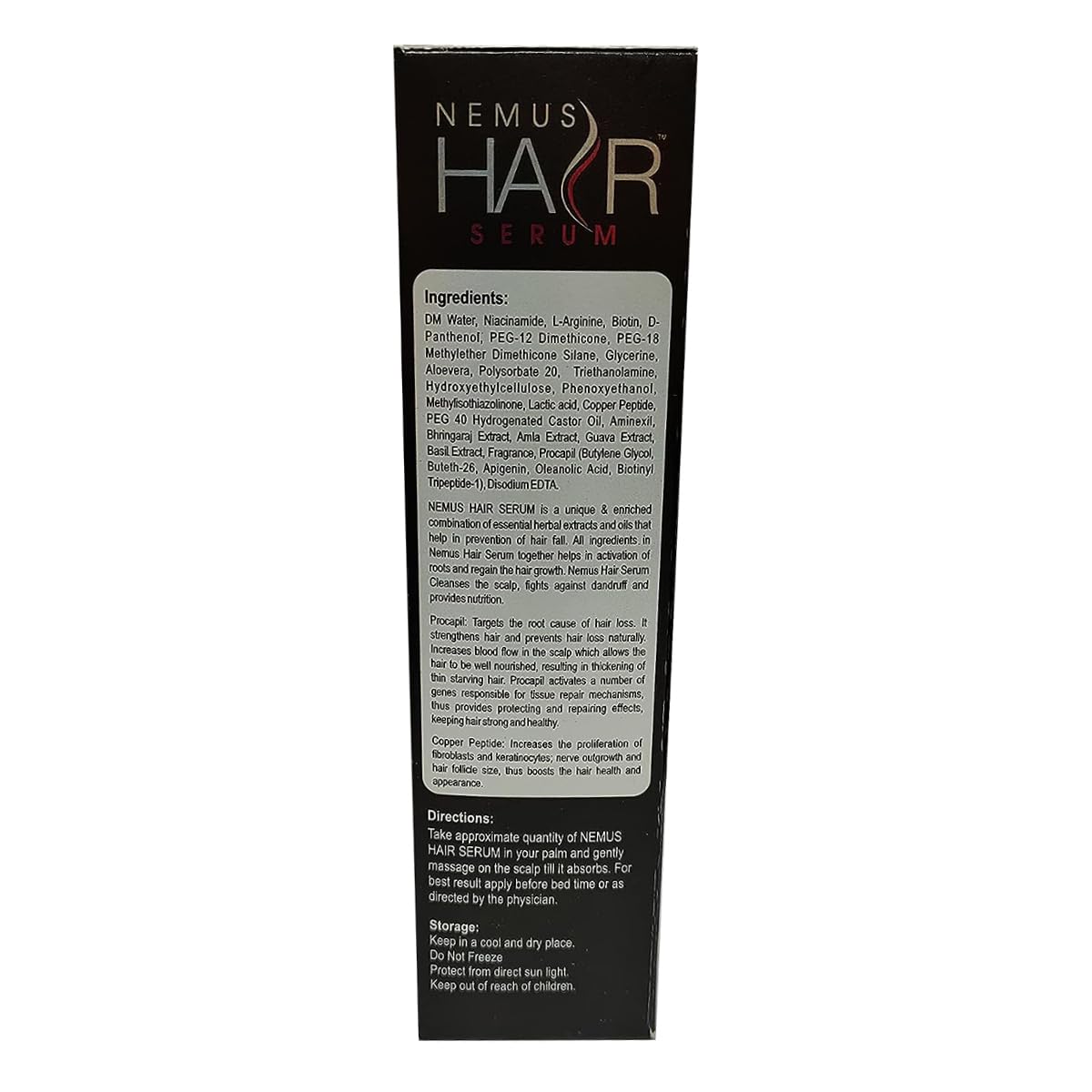 Nemus Hair - Bottle of 90 ml Serum