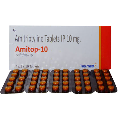 Amitop-10 - Strip of 10 Tablets