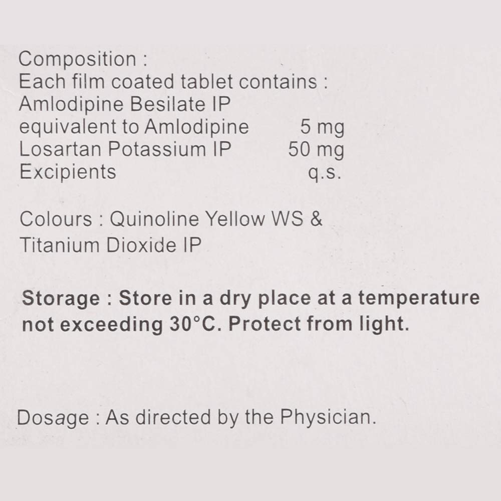 Amlokind-L - Strip of 10 Tablets