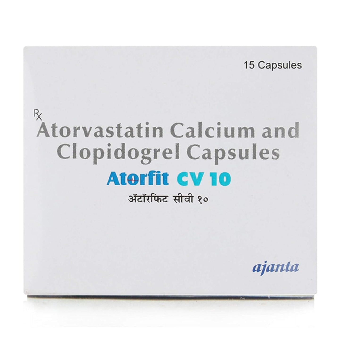 Atorfit CV 10 - Strip of 15 Capsules