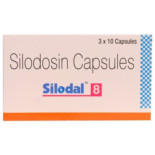 SILODAL 8MG - Strip of 10 Capsules