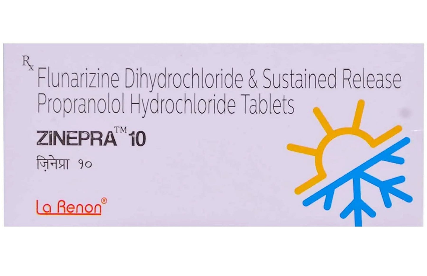 Zinepra 10 - Strip of 10 Tablets