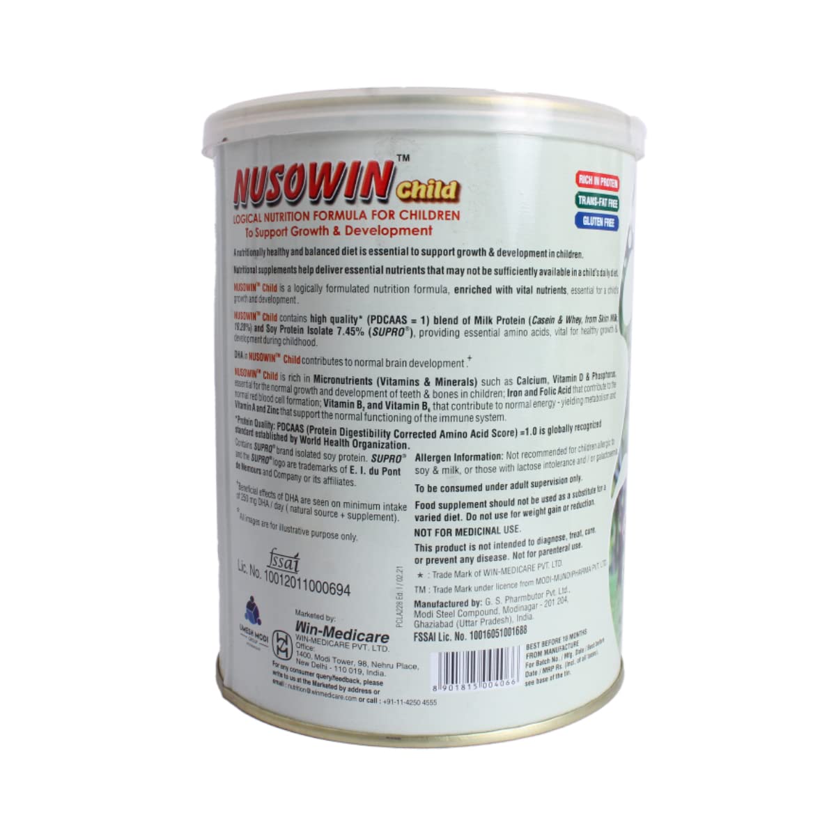 Nusowin Child Chocolate Powder 200 gm