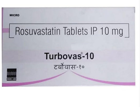 Turbovas 10 - Strip of 15 Tablets