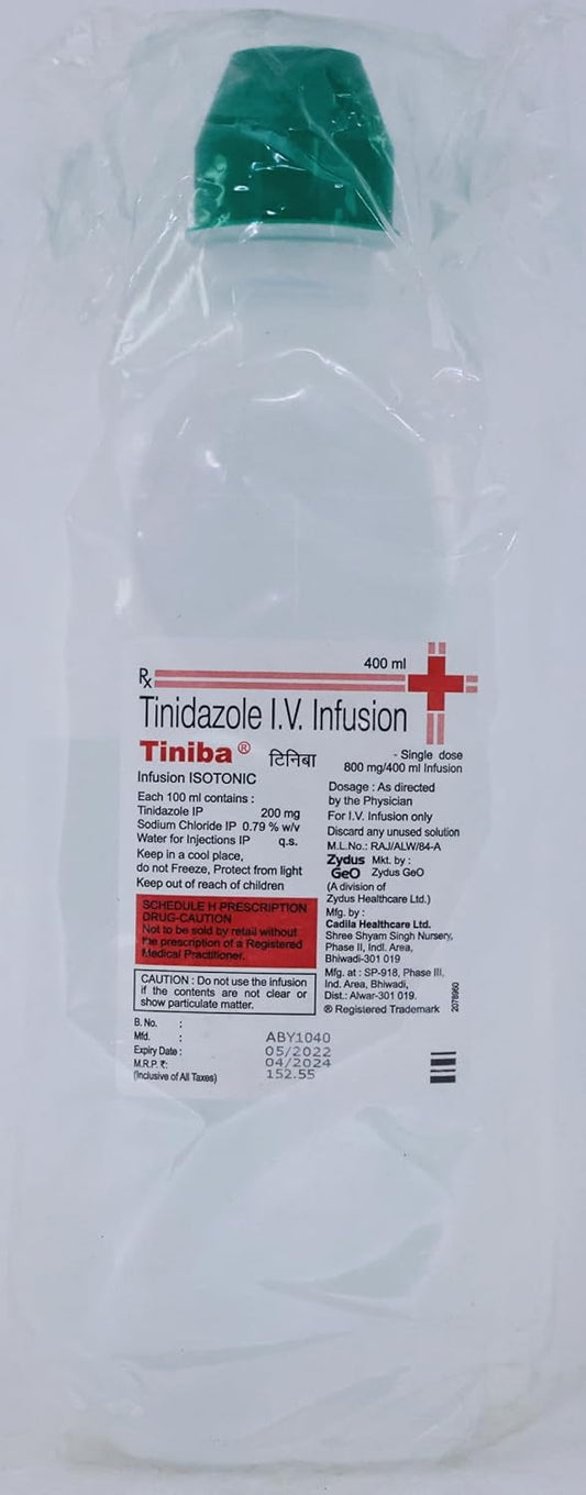 Tiniba LV - Bottle of 400 ml Infusion