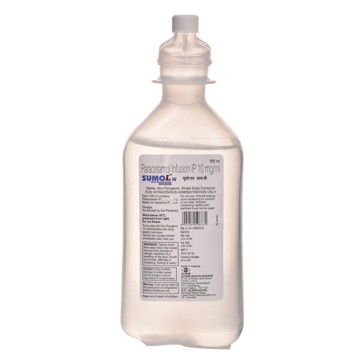 Sumo L IV - Bottle of 100 ml Infusion