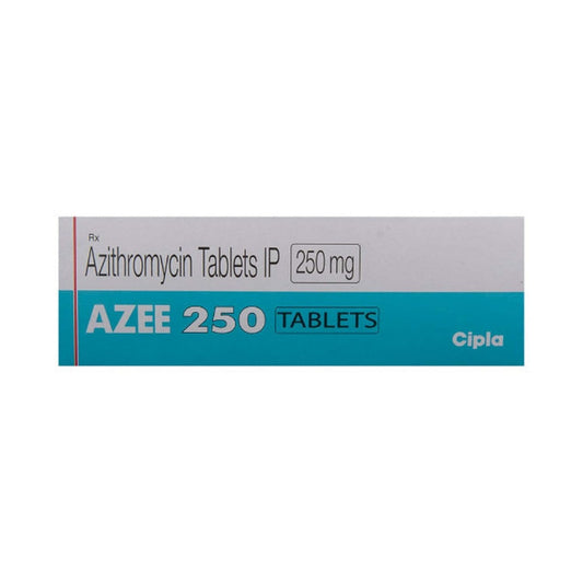 Azee 250mg - Strip of 6 Tablets