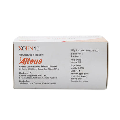 Xoten-10 - Strip of 15 Tablets