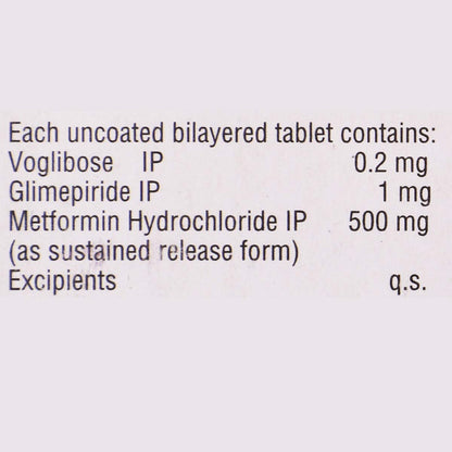 Vogs GM 1 - Strip of 15 Tablets