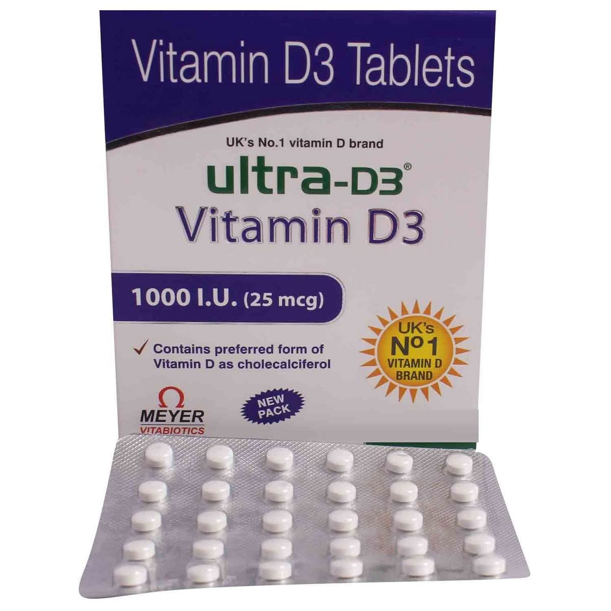 Ultra D3 - Strip of 30 Tablets