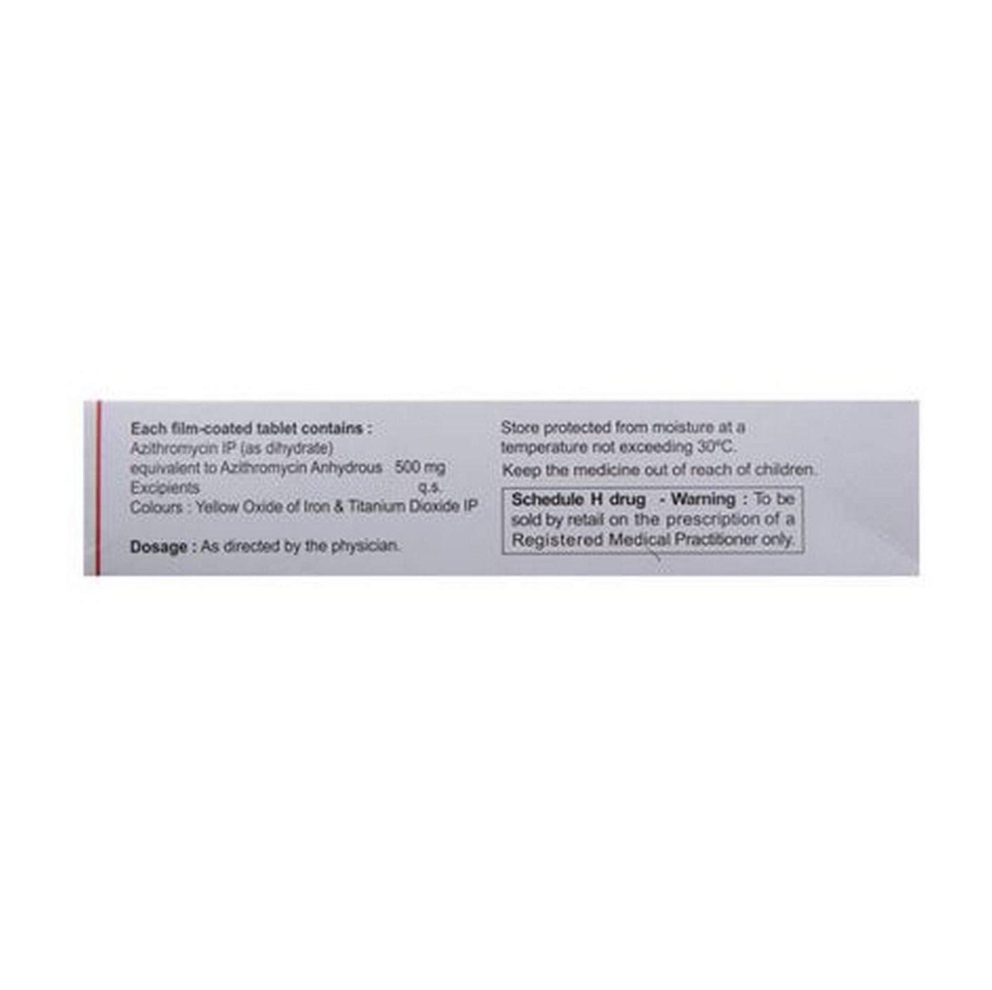 Azithral 500 mg Injection 5 ml