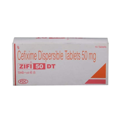 Zifi DT 50mg - Strip of 10 Tablets