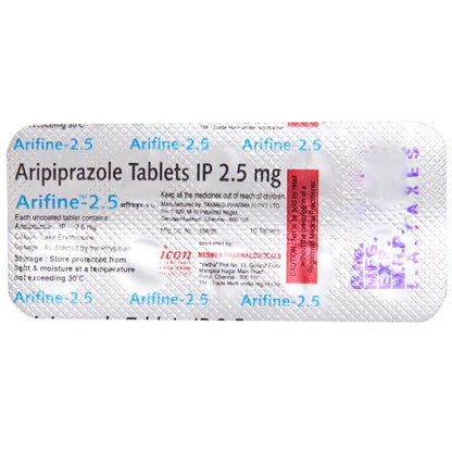 Arifine 2.5MG - Strip of 10 Tablets