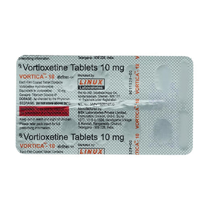 Vortica 10 - Strip of 10 Tablets