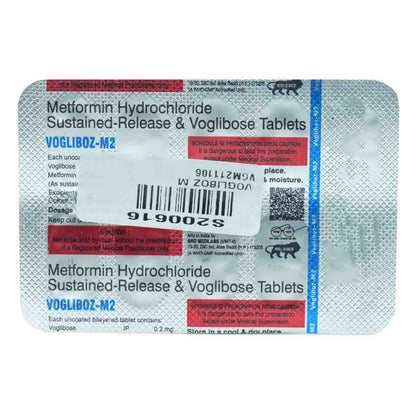 Vogliboz M 2mg - Strip of 10 Tablets