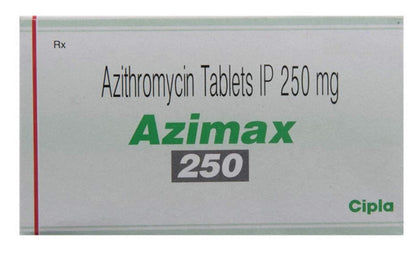 Azimax 250 - Strip of 6 Tablets