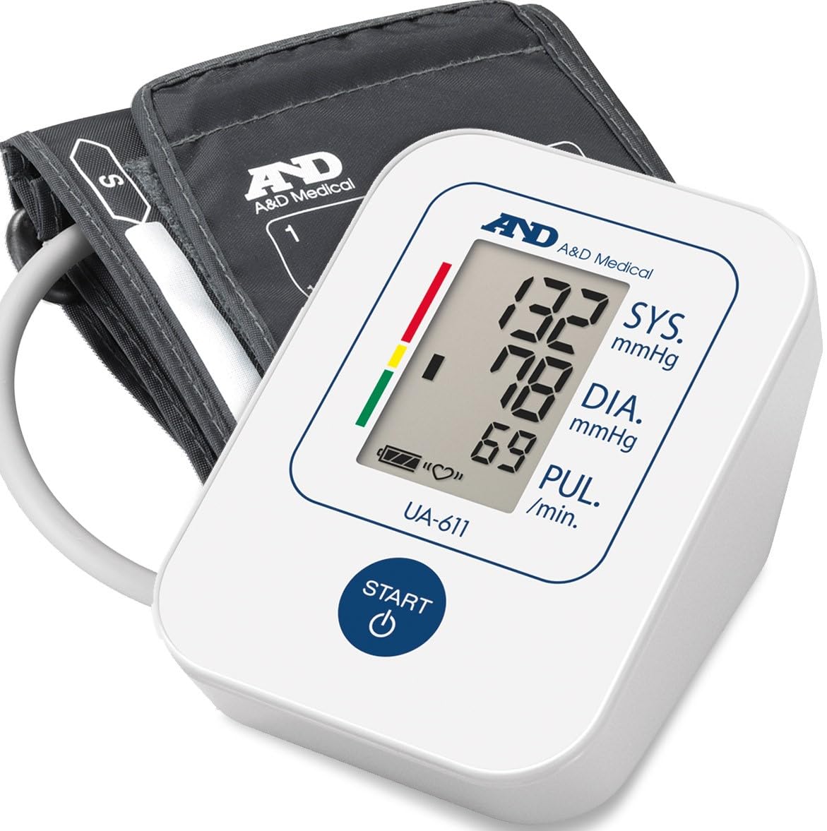 And Ua-611 Blood Pressure Monitor (Multicolor)