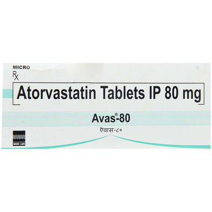 Avas-80 - Strip of 10 Tablets