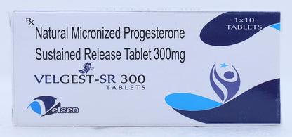 Velgest SR 300mg - Strip of 10 Tablets