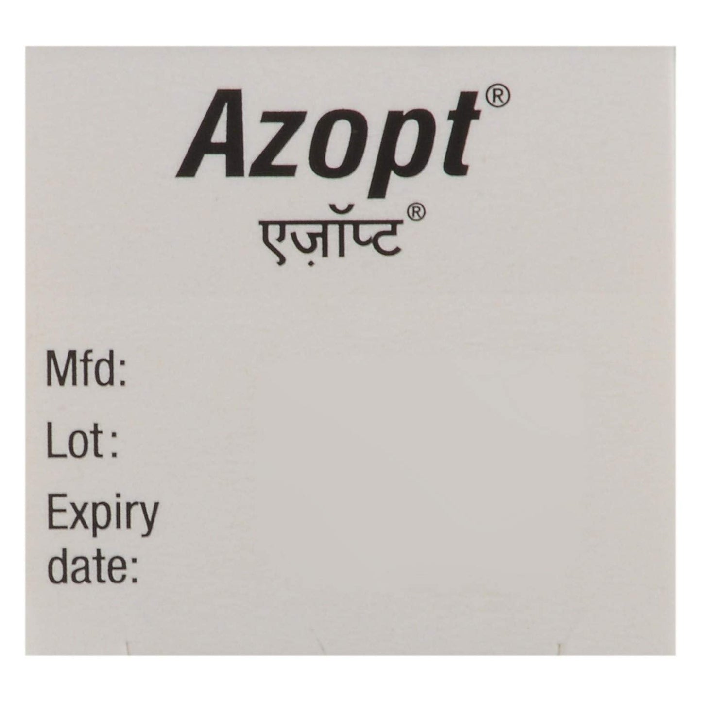 Azopt Opthalmic Suspension 5 ml