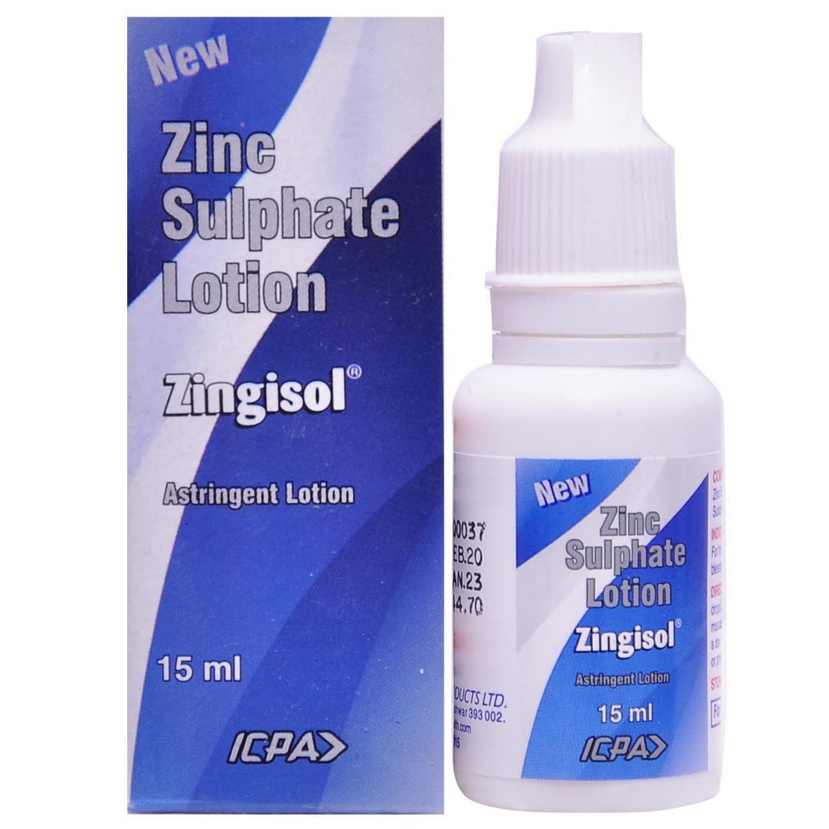 Zingisol - Bottle of 15 ml Lotion