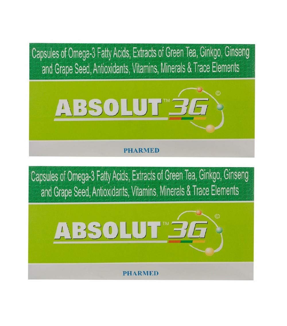 Absolut 3G - Strip of 10 Capsules