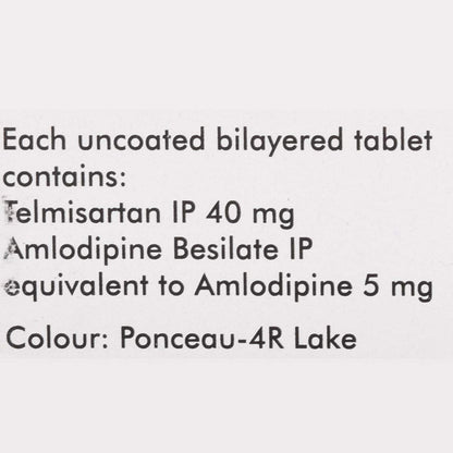 Amlong TL 40 - Strip of 10 Tablets