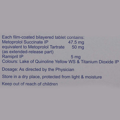 Ace Revelol 50/5 - Strip of 10 Tablets