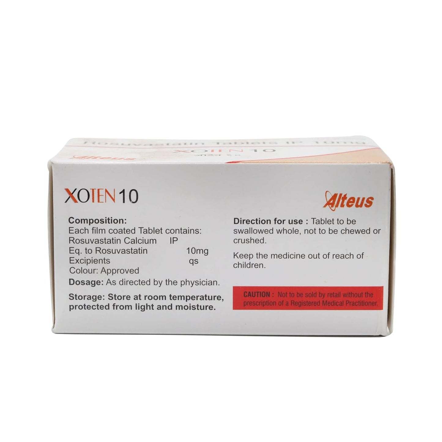 Xoten-10 - Strip of 15 Tablets