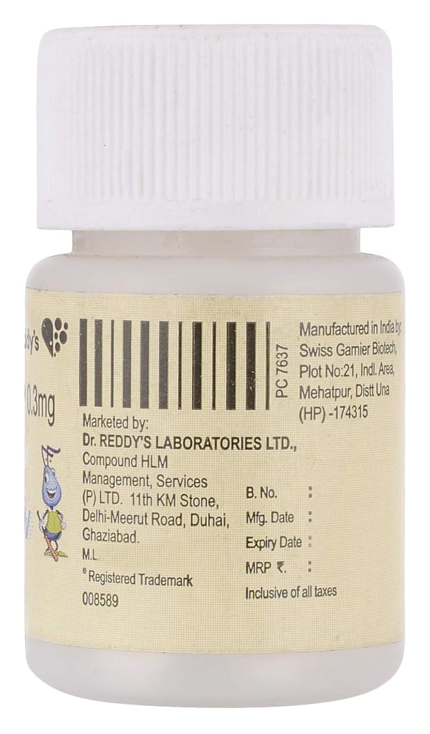 Vozuca Active 0.3mg - Bottle of 60 Tablets