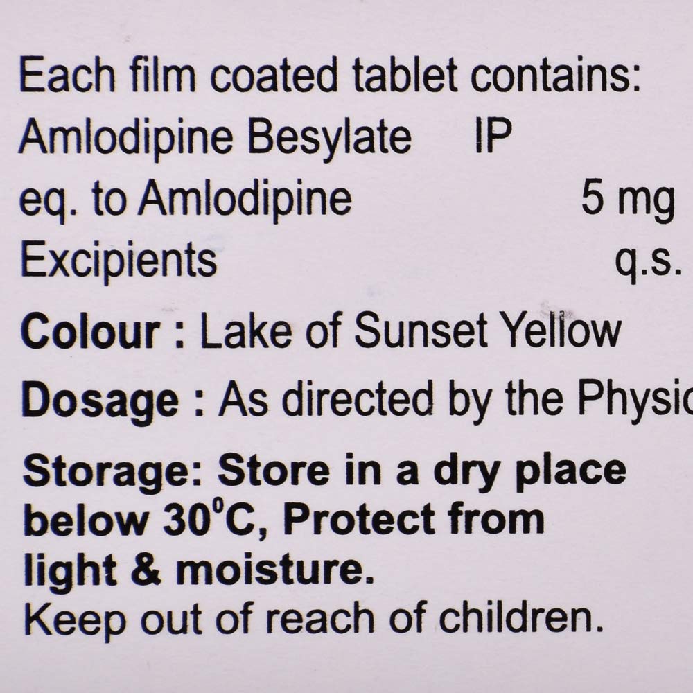 Amlosure-5 - Strip of 10 Tablets