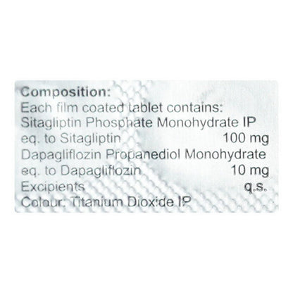 Msn Sita-D 10/100 - Strip of 10 Tablets