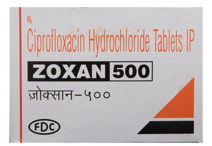 Zoxan 500 mg - Strip of 10 Tablets